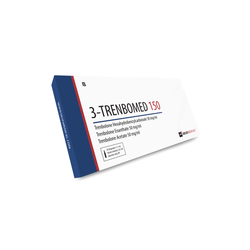 3-Trebomed-150 Trenbolon Acetat 50 mg/ Trenbolon Hexahydrobenzylcarbonat (Parabolan) 50 mg/Trenbolon Enantat 50 mg