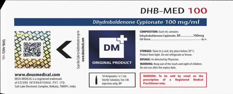 DHB(Dihydroboldenone cypionate) 100mg/ml X 10 fiole