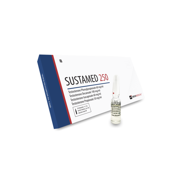 Sustanon 250(mix testosterone 250mg/ml)X10 fiole - Image 1